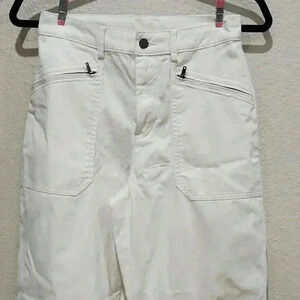 H&M White Cargo Pants Size 2